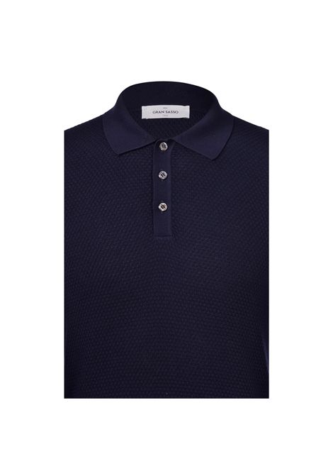Polo Gran sasso uomo 5711320620 Blu Gran sasso | Polo | 5711320620598